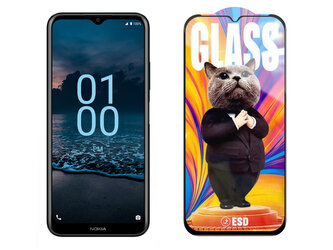 3D Ochranné tvrzené sklo na Nokia G100 - Mr. Cat ESD