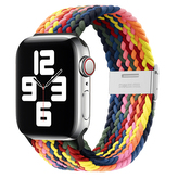 Pletený řemínek pro Apple Watch 42/44/45/46/49mm,Vícebarevný