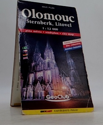Olomouc, Šternberk, Litovel. Plán města 1:12 000