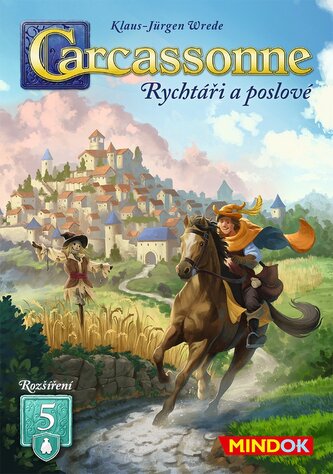 Carcassonne: Rychtáři a poslové (Rozšíření 5) Carcassonne: Rychtáři a poslové (Rozšíření 5)