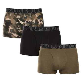 3PACK pánské boxerky Under Armour vícebarevné (1383892 391) 4XL