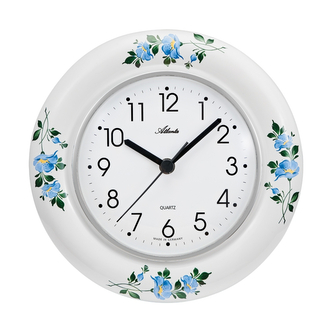 Designové kuchyňské keramické hodiny AT6016 Atlanta 22cm