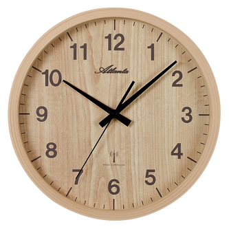 Hodiny AT4438-30 Atlanta řízené signálem DCF 30cm