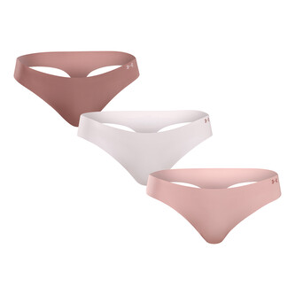 3PACK dámská tanga Under Armour vícebarevná (1383893 014) XL