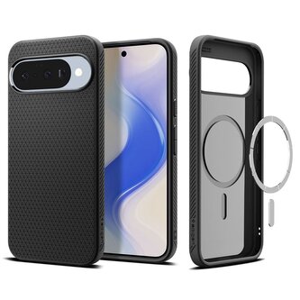 Spigen Liquid Air MagSafe, matte black - Google Pixel 10 Pro/Pixel 10