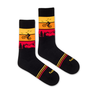 Ponožky Biker Žluté XL (47-50) Ponožky Biker Žluté XL (47-50)