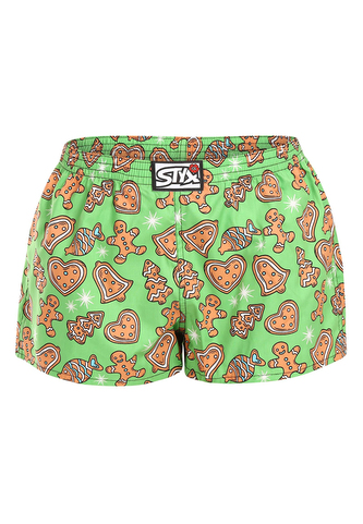 Dámské trenky Styx art klasická guma Vánoce perníčky (K1753) L