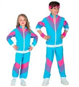 Strój dresowy w stylu lat 80 rozm. 128