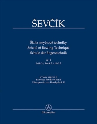 Škola smyčcové techniky op. 2, sešit 3