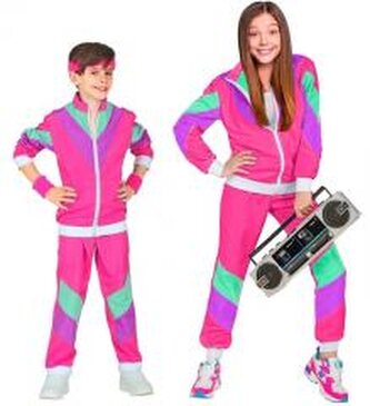 Strój dresowy w stylu lat 80 roz. 158