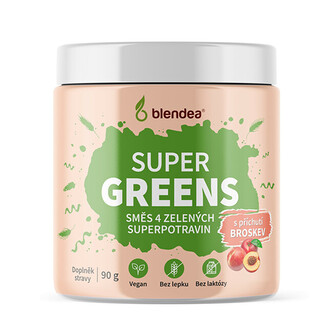 Blendea Supergreens Broskev BIO 90 g