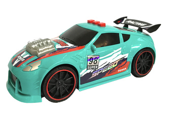 Auto závodní s efekty 21 cm