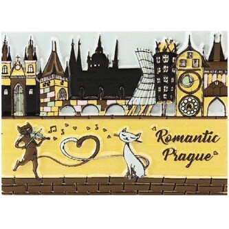 GIFTY CITY Magnet, Romantic Prague