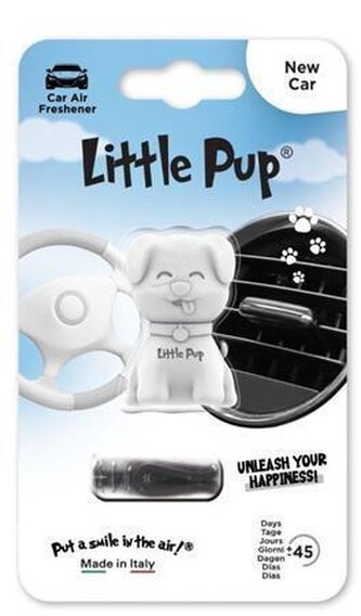 Vůně do auta "New Car", bílá, LITTLE PUP 7640186843607