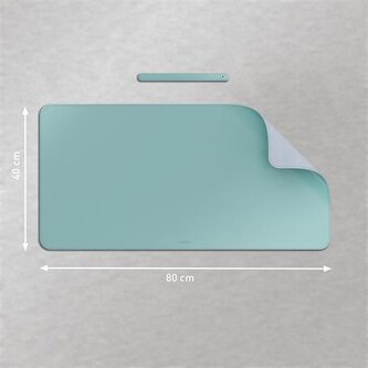 Podložka na stůl, mátová, 80 x 40 cm, LEITZ 53820051