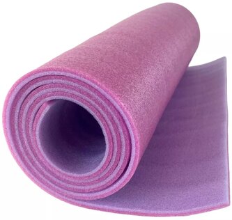 ACRA Karimatka dvouvrstvá 180x50cm 8mm IFO odlehčená růžová