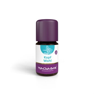 TAOASIS Směs éterických olejů Head Well BIO (5 ml) - osvěžuje, vyrovnává a zlepšuje koncentraci