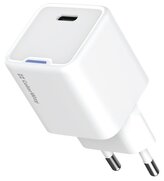 COLORWAY 1x USB-C/ síťová nabíječka/ GaN/ PD/ PPS/ 20W/ Bílá