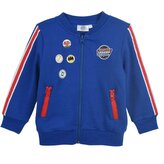 Chlapecká mikina LIGA SPRAVEDLNOSTI na zip, modrá, velikost: 128