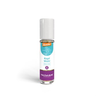 TAOASIS Aroma roll-on Head Well BIO (10 ml) - osvěžuje, vyrovnává a zlepšuje koncentraci