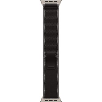 Apple Watch 49/46/45/44mm černý/uhlový Trailový tah S/M přírodní titan