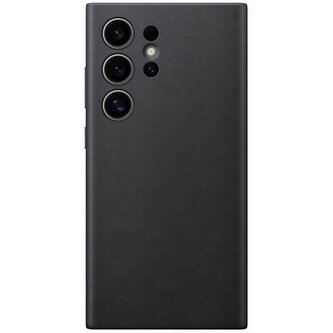 GP-FPS928HCABW Samsung Kožený Kryt (Vegan) pro Galaxy S24 Ultra Black (Pošk. Balení)