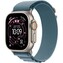 Apple Watch 49/46/45/44mm světle modrý Alpský tah velký přírodní titan