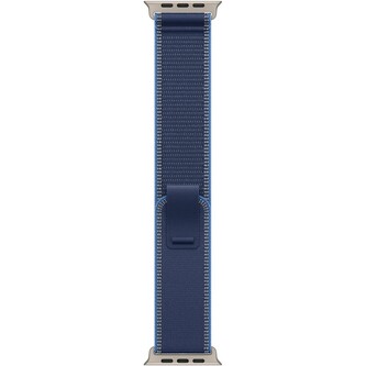 Apple Watch 49/46/45/44mm modrý/jasně modrý Trailový tah S/M přírodní titan
