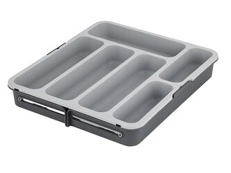 MODERNA ROZTAHOVACÍ VLOŽKA DO ZÁSUVKY ANTRACITOVÁ