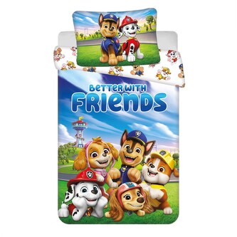 Jerry Fabrics Povlečení do postýlky Paw Patrol 553 baby 100x135, 40x60 cm