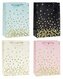 Torebka ozdobna 26x32x10cm hot-stamp mix ROZETTE