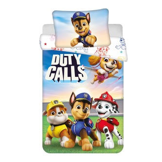 Jerry Fabrics Povlečení do postýlky Paw Patrol 556 baby 100x135, 40x60 cm