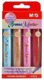 Markery zapachowe brokatowe 4 kolory mix M&G;