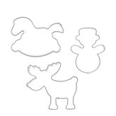 Vykrajovačka nerez zima 3 ks