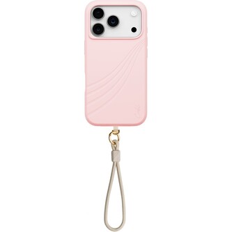 UNIQ Coehl Serina MagSafe kryt s řemínkem iPhone 17 Pro Cloud Pink