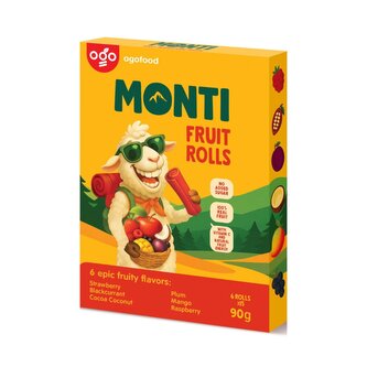MONTI ovocná trubička mix váha 90g
