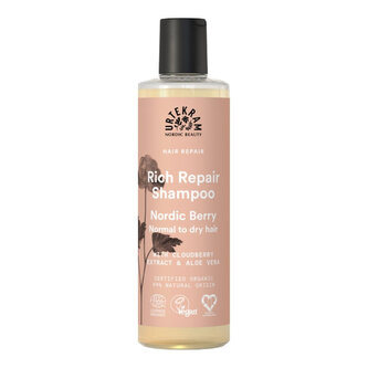 Urtekram Regenerační šampon Nordic Berry BIO 250 ml - pro lesklé a hebké vlasy