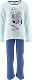 Dívčí pyžamo FROZEN Anna Elsa Olaf dlouhé, modrá, velikost: 104