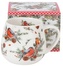 Porcelánový hrnek v dárkové krabičce Christmas Birds 1 - 430 ml