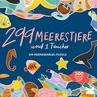 299 Meerestiere und 1 Taucher