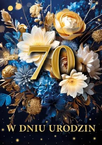 Karnet FL 3D ZMIENIAJĄCY OBRAZ 70 NIEBIESKI