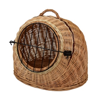Přepravka proutěná pro domácí zvířata 35x41x33 cm