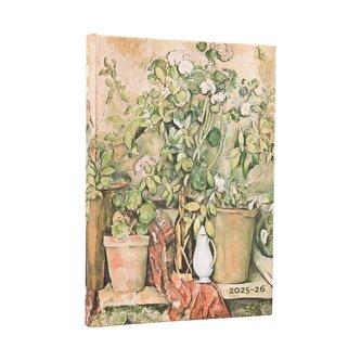 18-Monatskalender 2025-2026 Cezanne Midi Horizontal