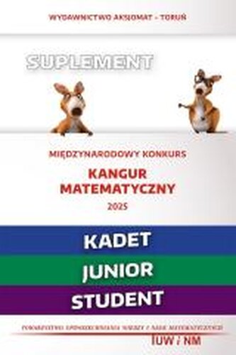 Matematyka z wesołym kangurem Suplement 2025