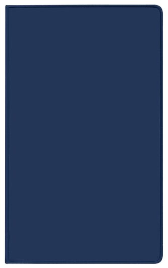 Taschenkalender Pluto geheftet PVC blau 2026