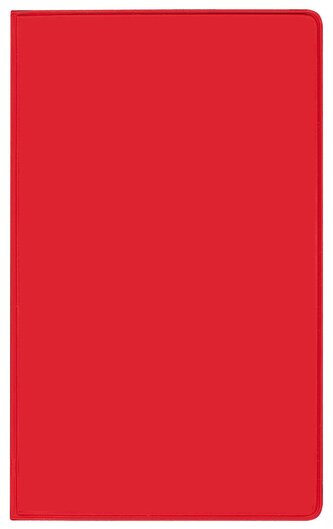 Taschenkalender Modus XL geheftet PVC rot 2026