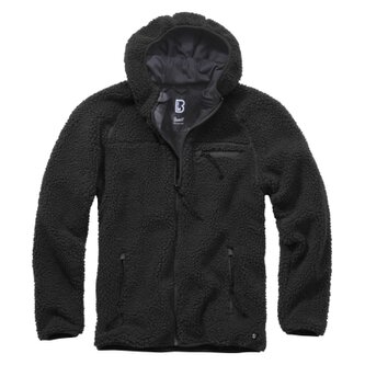 Bunda Teddy Fleece Worker Jacket, Brandit, Černá, 2XL