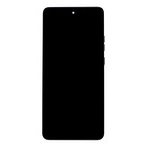 Motorola G86 LCD Display + Dotyková Deska + Přední Kryt Black (Spellbound) (Service Pack)