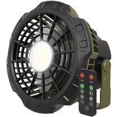 Svítilna, ventilátor a powerbanka NGT Bivvy 3v1 - olivový