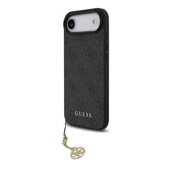 Guess 4G Charm Zadní Kryt pro iPhone 17 Air Tone on Tone Grey